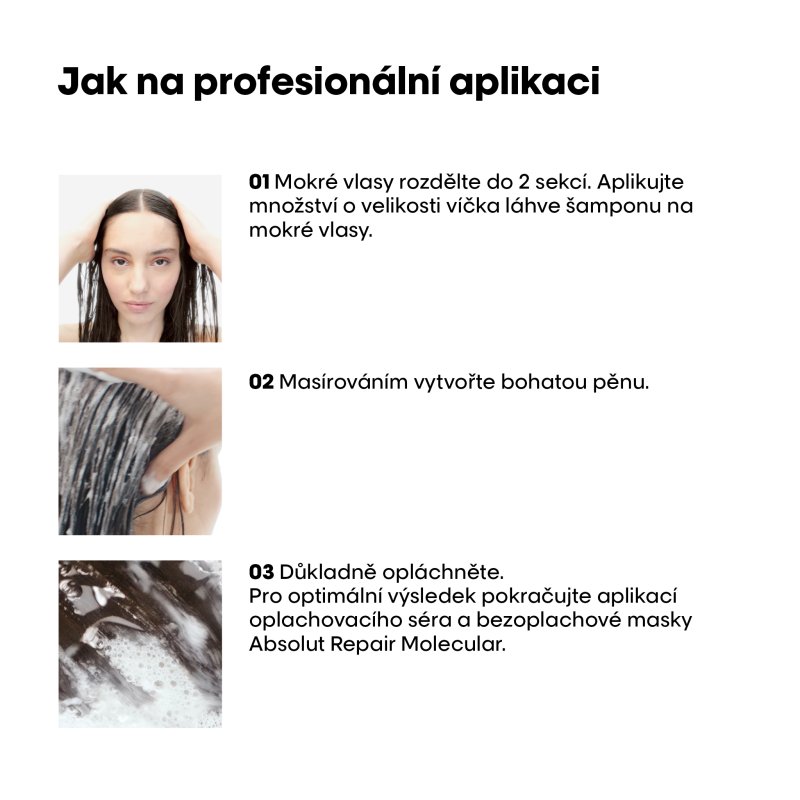 LP-Absolut Repair Molecular šampon 500 ml