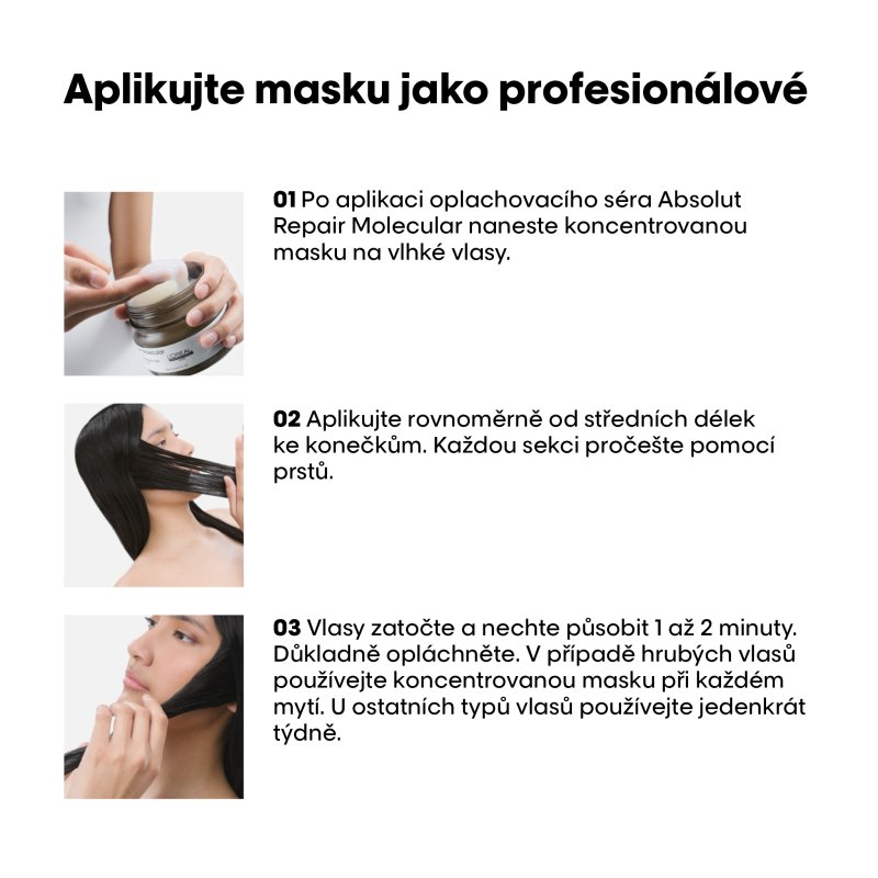 LP-Absolut Repair Molecular oplachová maska 250 ml 250 ml