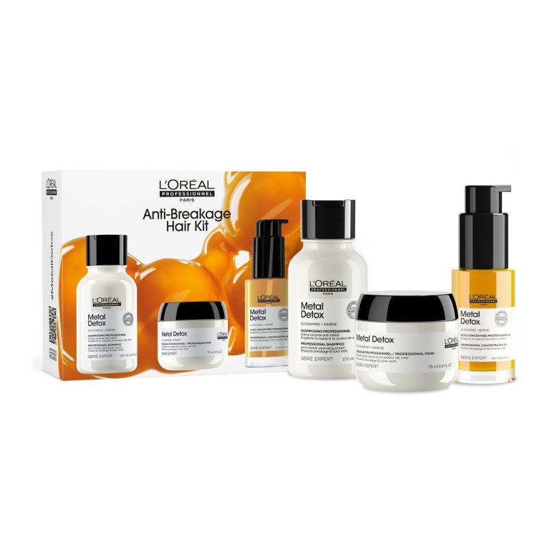 L'Oréal Professionnel Metal Detox Sada tří produktů 100 ml
