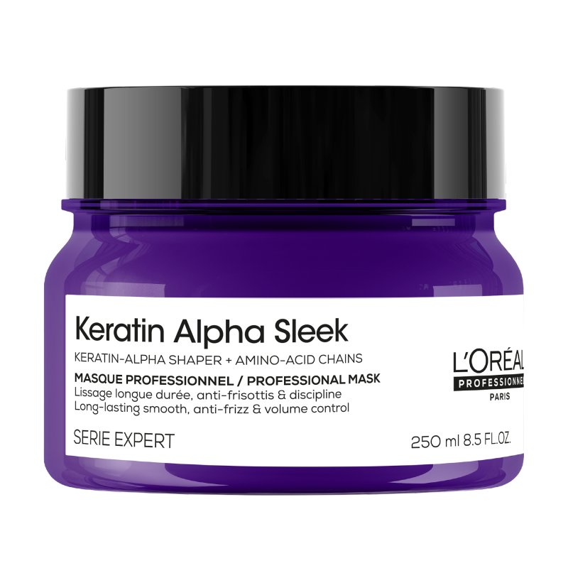 L'Oréal Professionnel Keratin Alpha Sleek profesionální vlasová maska 250 ml