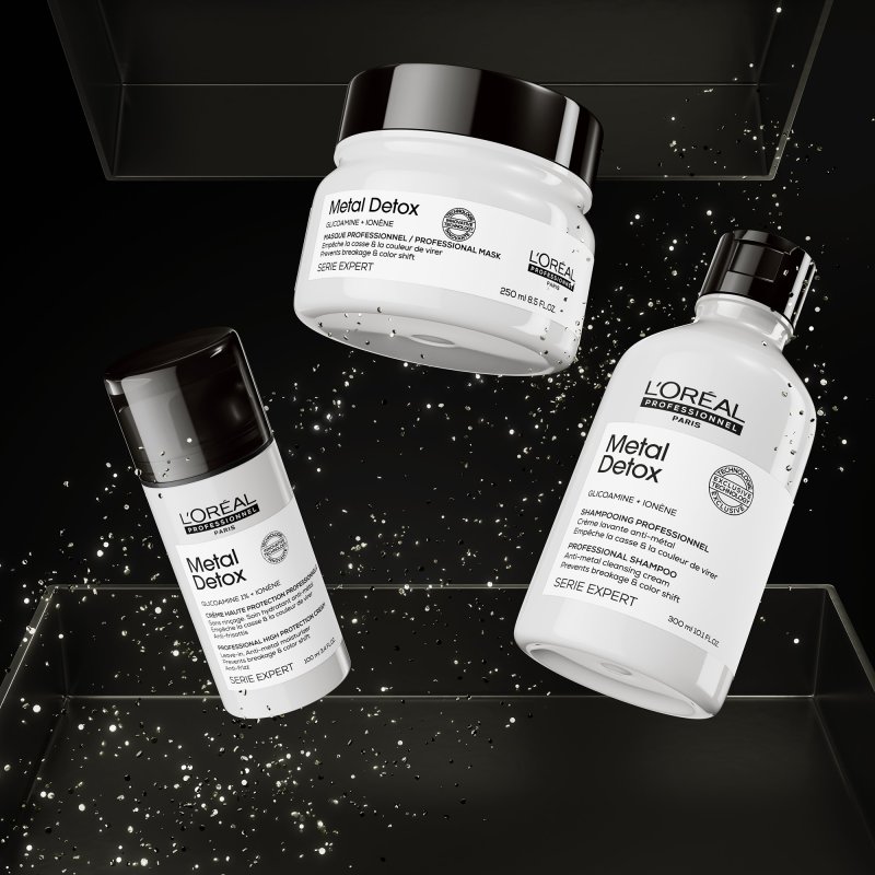 L'Oréal Professionnel Metal Detox dárkové trio